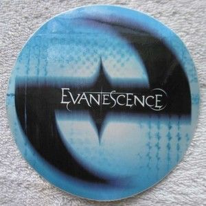 Evanescence Street Team Debut CD Fallen Bring Me to Life Promo Sticker Amy Lee